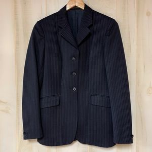 Pytchley Navy Blue Pinstripe Equestrian Jacket